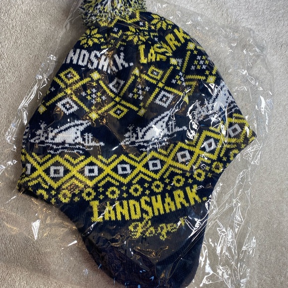 Landshark Beer Earflap Toque - Picture 3 of 4